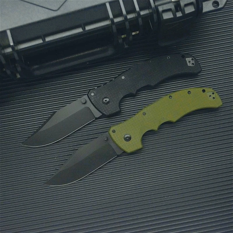 

Portable Utility Folding Outdoor Camping Survival Knife Military Tactical Hunting 9CR18MOV Blade Self-defense Knives EDC Tools