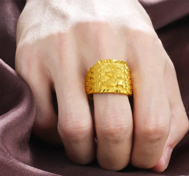 Anillos de oro 24 kilates para hombre hotsell