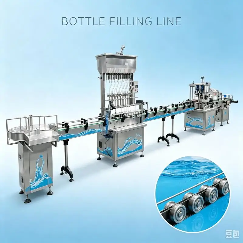 Liquid Filling Machine Automatic Quantitative Filling System High Speed Piston Pump Filler For Oil Sauce Juice Cosmetic Products