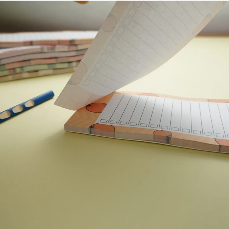 Magnetic Tearable Memo Book Small Notebook Daily Planning Book Check in Memo List Task List