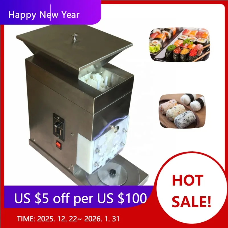 

Машина для производства рисовых рулетов Onigiri, машина для формования рисовых шариков для суши