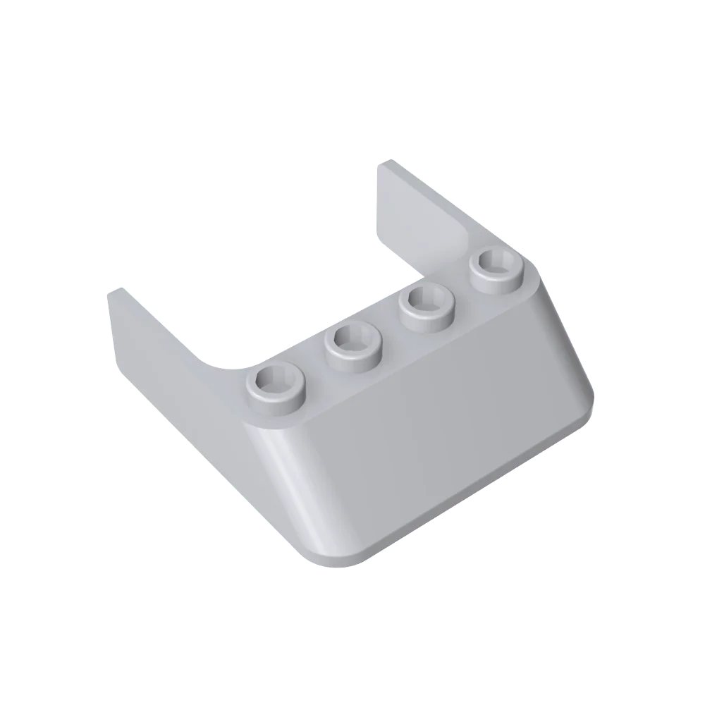 Gobricks GDS-1488 Parabrisas 4 x 4 x 1 compatible con lego 6238 bloques de construcción educativos DIY para niños técnicos