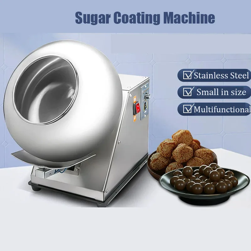 Chocolate Sugar Polishing Rounding Drying Machine Polishing/Rounding/Coating/Drying
