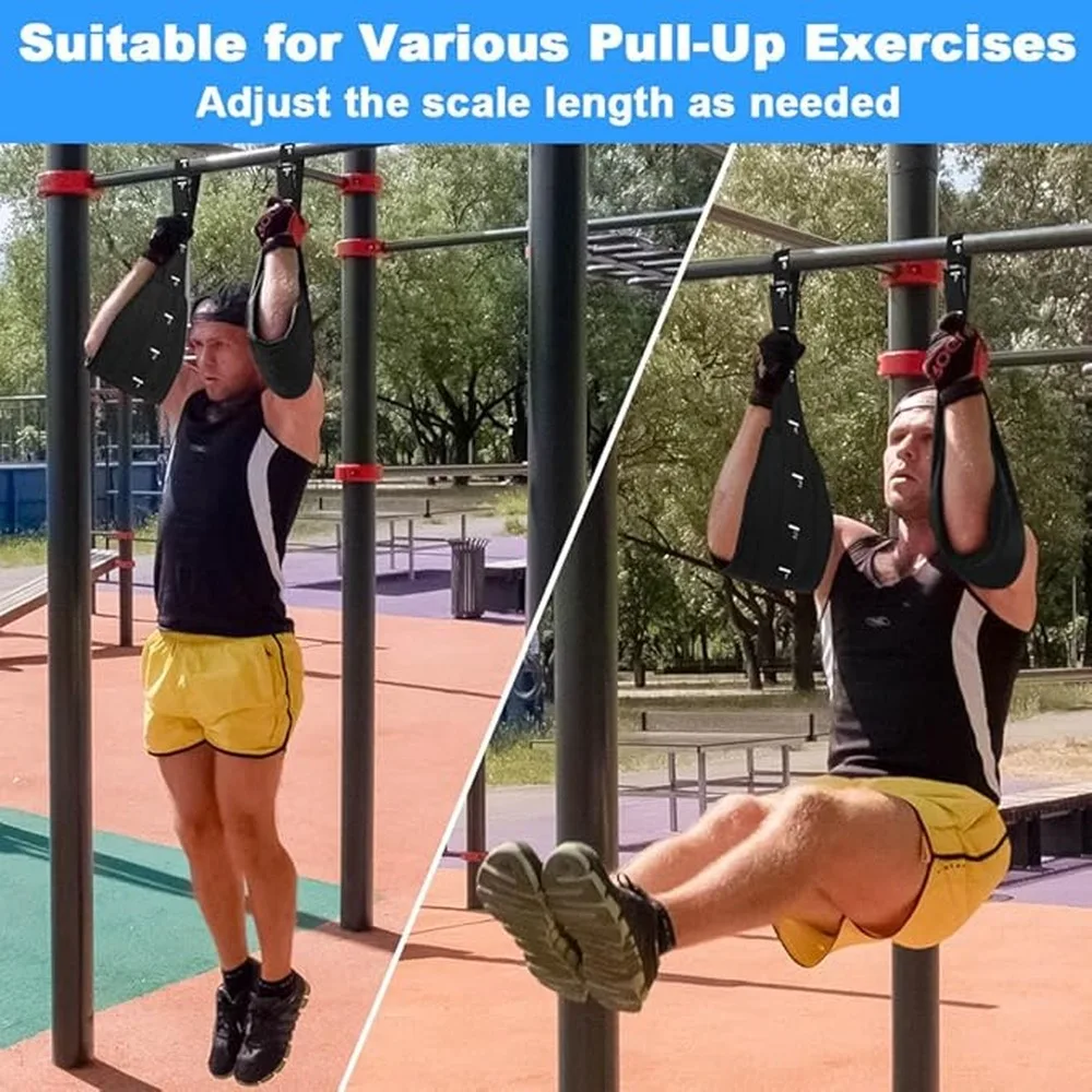 Pull Up Bar Strap Hanging Ab Strap Ab Workout Core Trainer Bodyweight Exercise