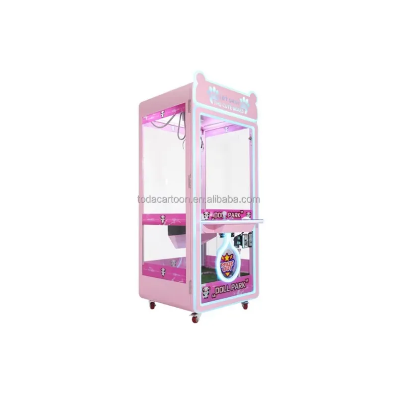 

Cheap Amusement Park Coin Operated Game Machine Toy Vending Arcade Claw Crane Machine Toy Crane Claw Machine