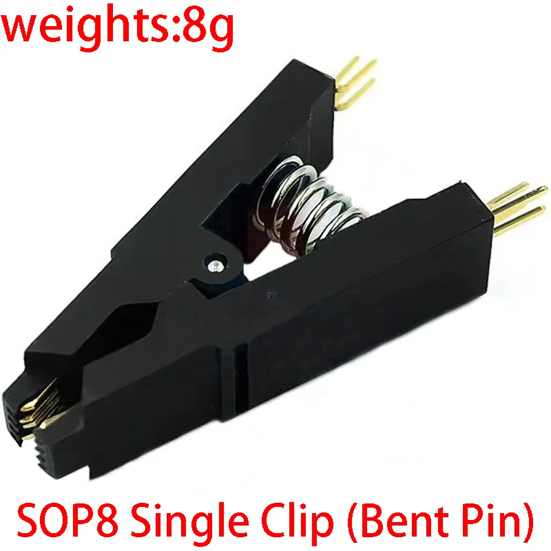 Test Clip SOP8 8-pin BIOS Clip Wide/Narrow 8-pin Universal Clip Adapter Clip Burn-in Chip Clip