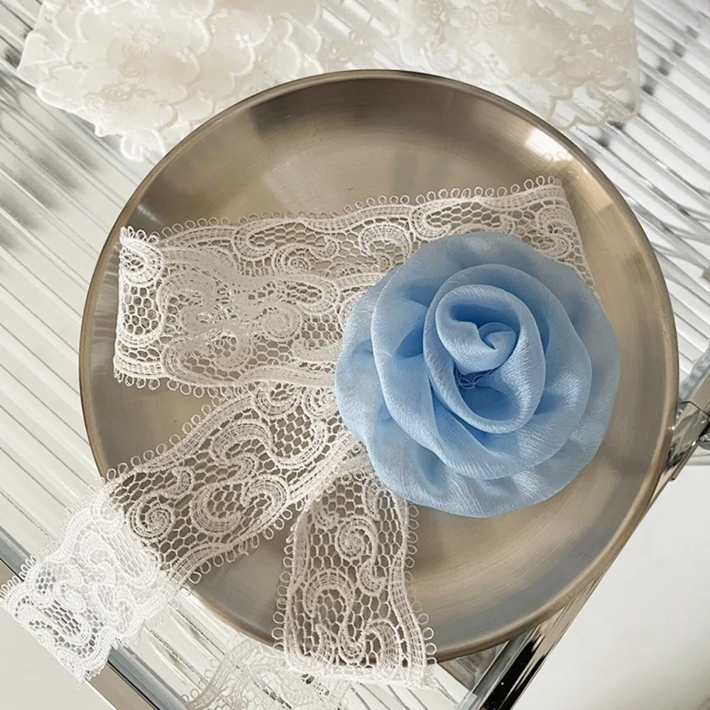 

Unique Y2K Lace Waistband Long Korean Style Vine Flower Waist Belt Floral Thin Lace Scarf Spicy Girls