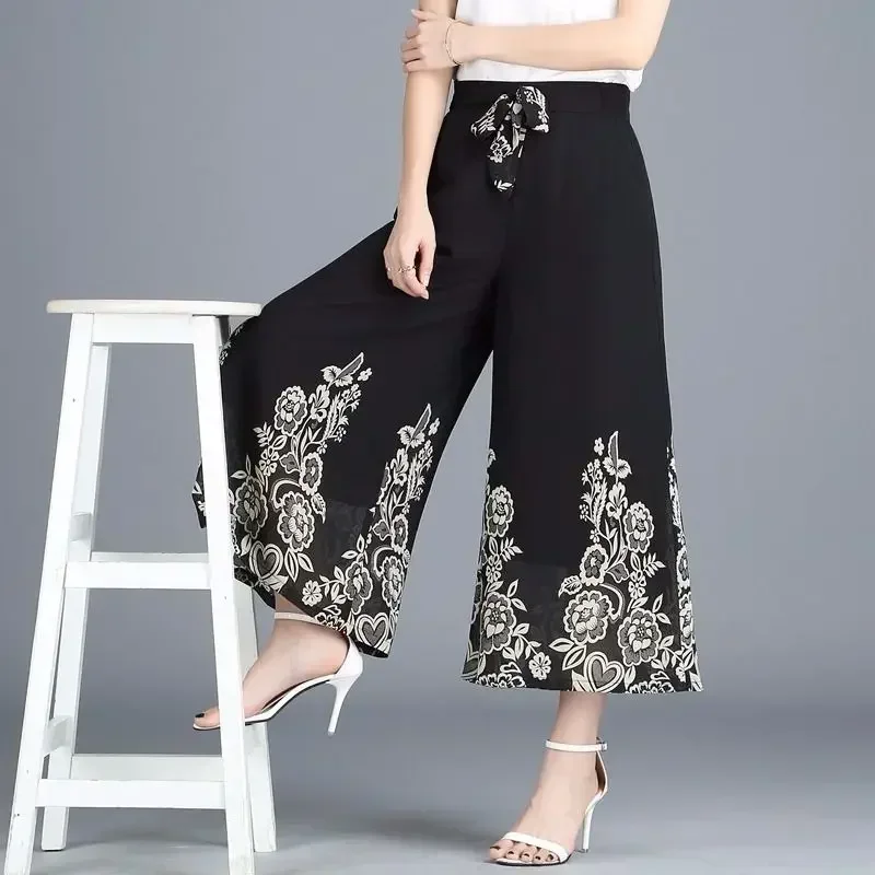 Black 10 Style Can Choose Women Pants Waist Strap Female Trousers Vetement Femme 2024 Wide Leg Pant Korean Fashion Harajuku D30