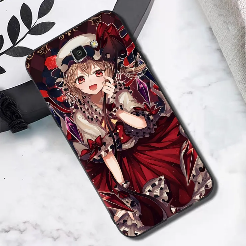 Anime Touhou Scarlet Eyes Phone Case For Samsung J 7 plus 7core J7 neo J6 plus prime J6 J4 J5 Mobile Cover