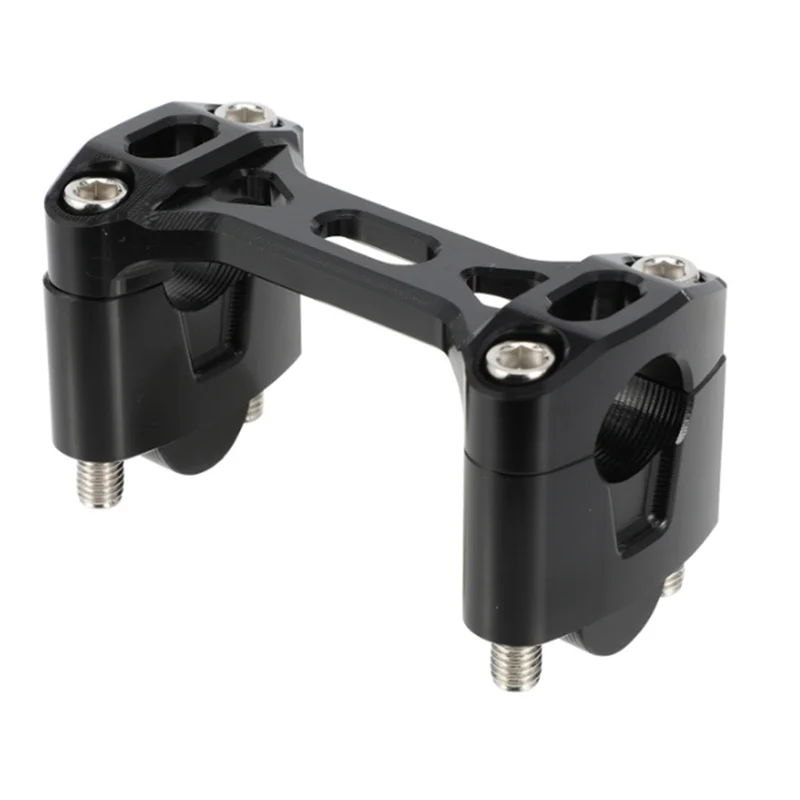

Motorcycles Handlebar Riser Mount Handle Bar Riser Clamp Mount For Kawasaki KLX110 KLX110L 2010-2024