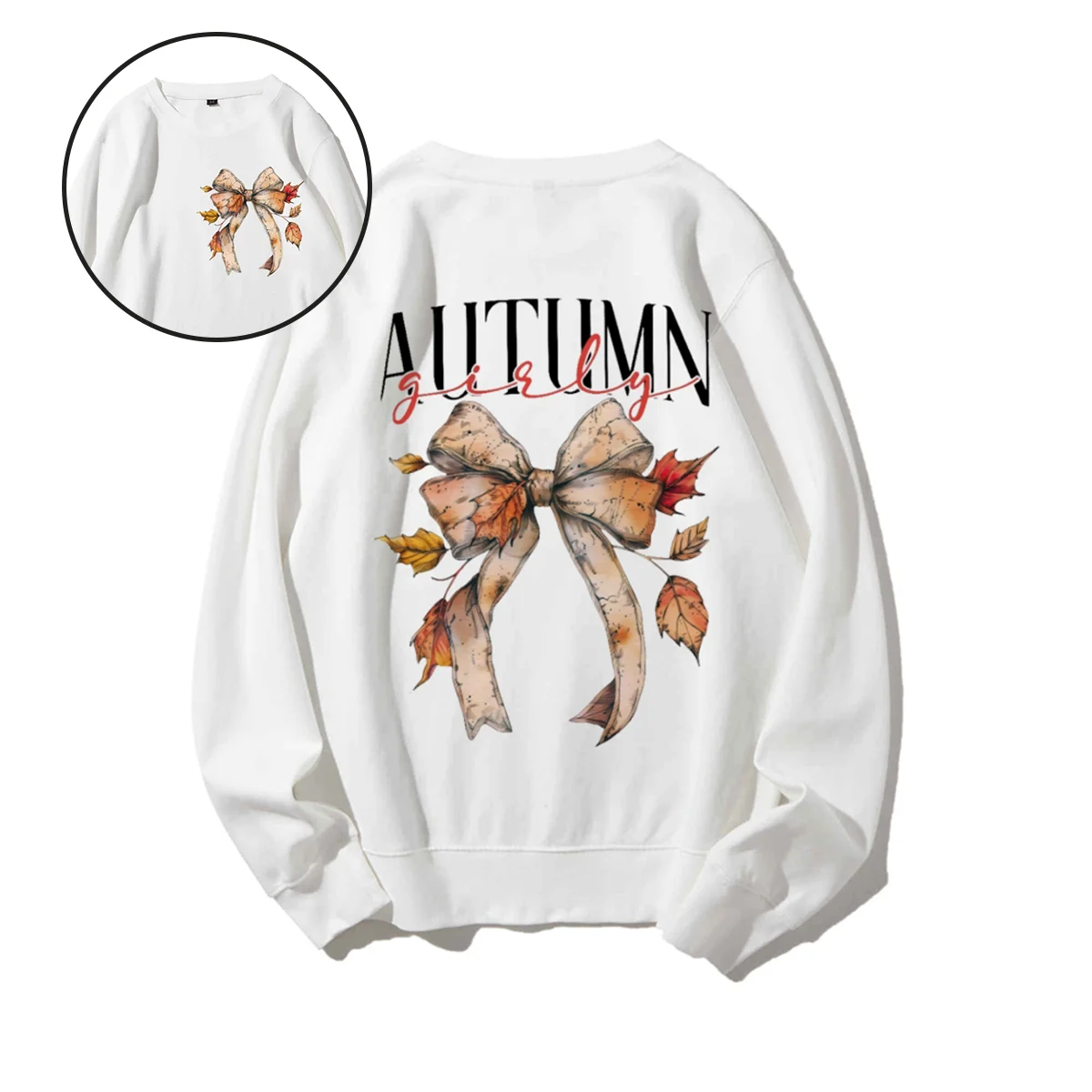 Halloween Costume Sweatshirt Coquette Pumpkin Bows Sweater Autumn Girly Pumpkin Jumper Funny Fall Season Pullover Womens Top Tee