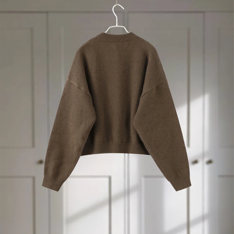 Elegant Knit Solid Women Cardigan O Neck Full Sleeve Single Breasted All-match Pocket Lady Jacket 2026 Spring Female Knitwear 13 Sd1f4e69f57504723a0462dd473ac0f7co