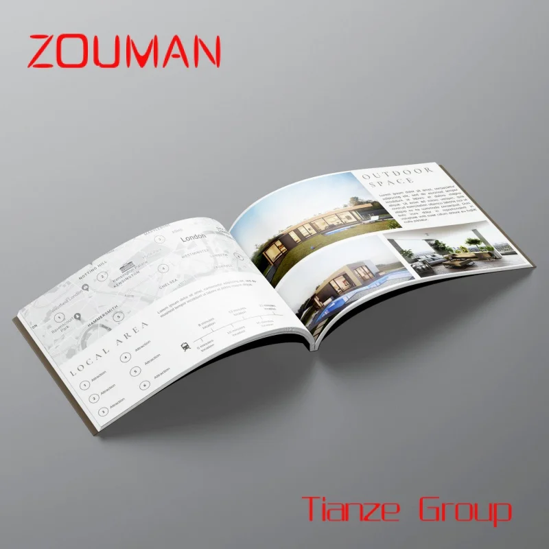 Goedkope Prijs Hardcover Boek Roman Instructie Boekje Print Custom Tijdschrift Catalogus Brochure Folder Flyer Afdrukken