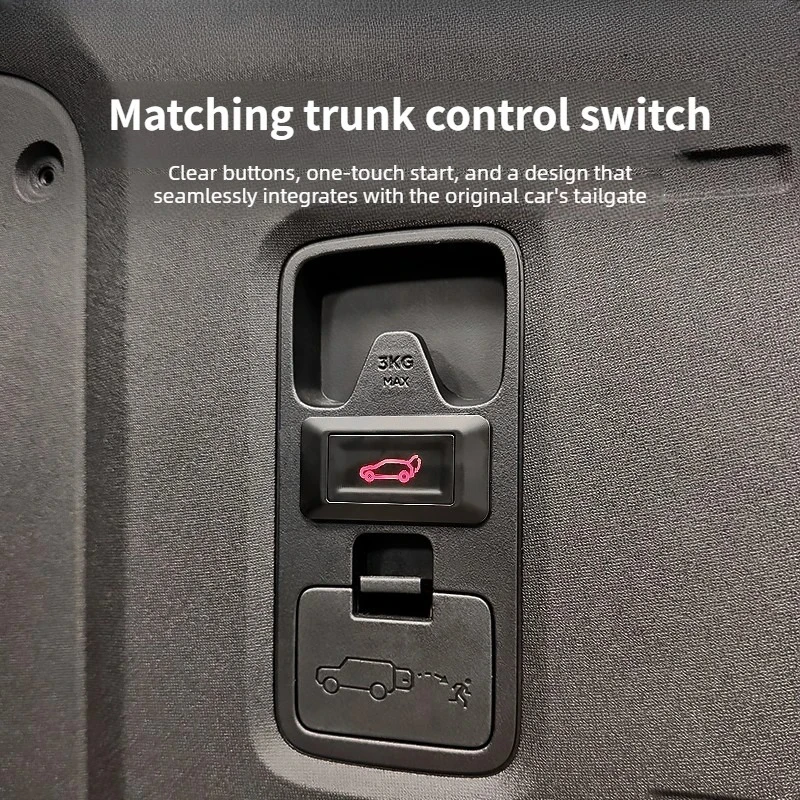 For Chery ICAUR ICAR V27 Electric Tailgate Fully Intelligent One-Click Trunk Opening & Closing Anti-Pinch Automatic Tailgate detail image 4