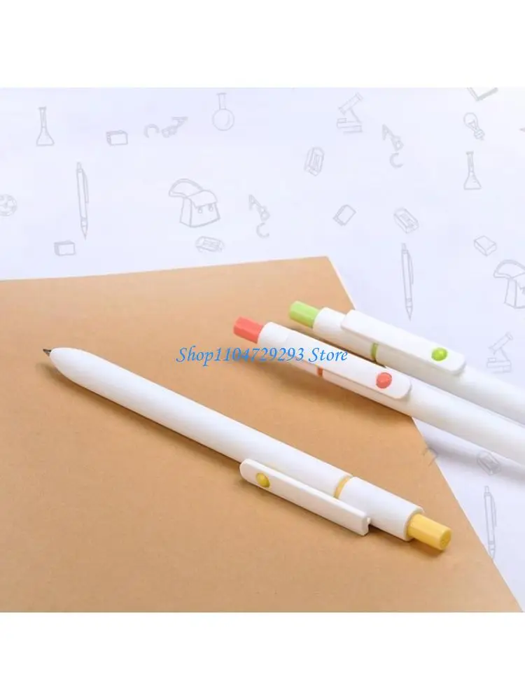 Y2GD 5Pcs Refillable Gel Pens Retractable Gel Pen Non-Slip Grip Refillable for Office