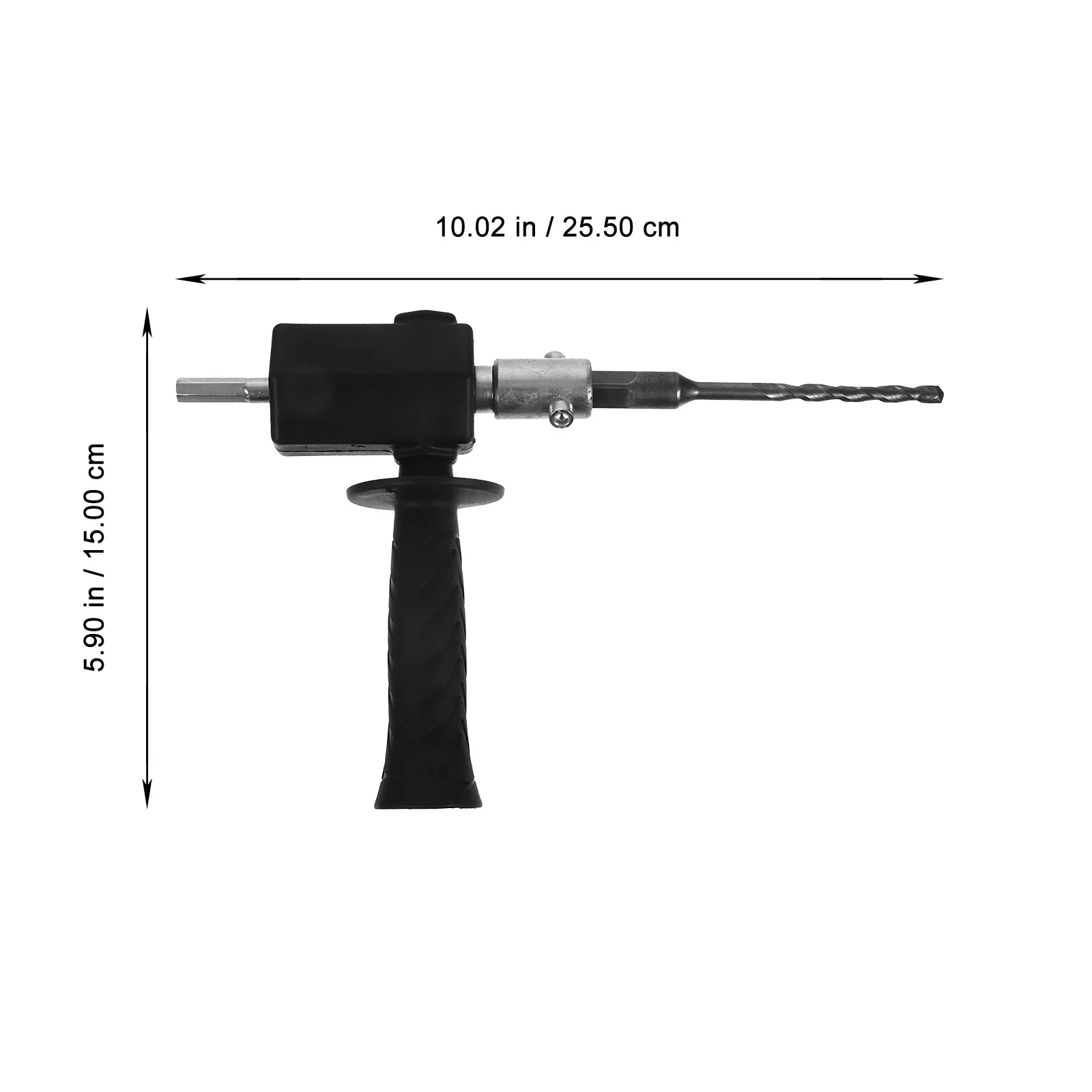 Electric Drill Conversion Head – Hard Triangle Shaft Adapter for Concrete Demolition & Chipping