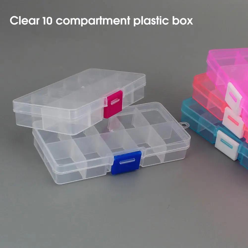 Practical Jewelry Storage Box Plastic Anti-deformed Compact Storage Organizer Waterproof