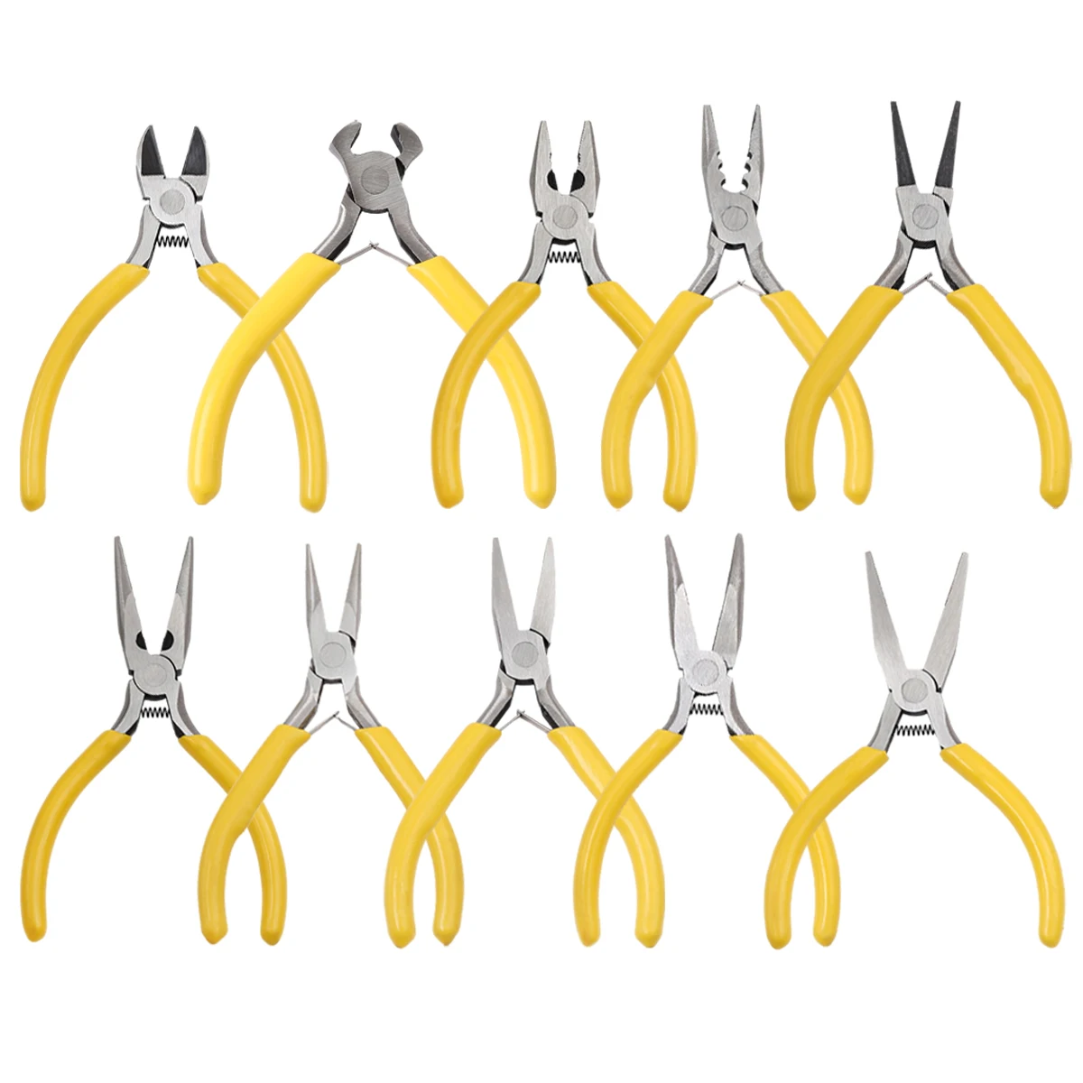 Multifunctional Hand Tools Jewelry Pliers Equipment Round Nose End Cutting Wire Pliers For Jewelry Making Handmade Accessories
