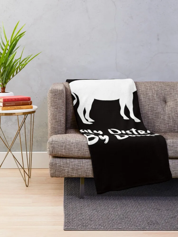 Easily Distracted By Donkeys Throw Blanket Comforter Vintage Decorative Throw wednesday Blankets