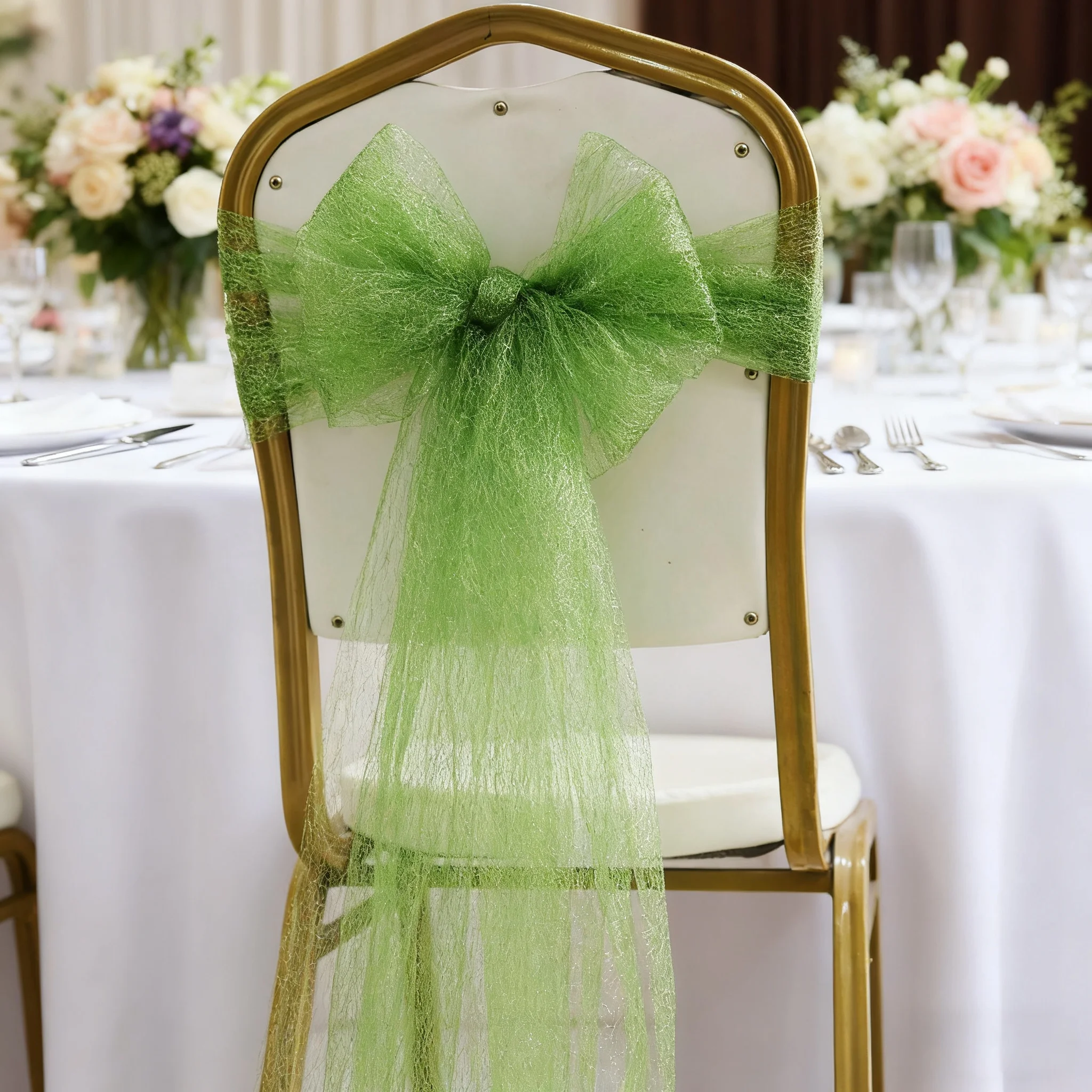 

12 шт. кружевные пояса для стула с бантом для декора спинки свадебного стула, декоративные галстуки для церемонии, прием, декор для свадебного душа, вечеринки