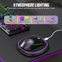 USB Mouse Jiggler with Timer Noiseless Mouse Mover Anti-sleep Automatic Movement to Prevent Computer Lock Screen Mouse Mover