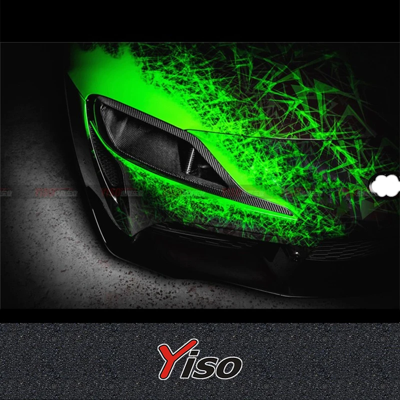 

Подходит для фар SUPRA GRA90 EVE из углеродного волокна Supra Модифицированные впускные фары