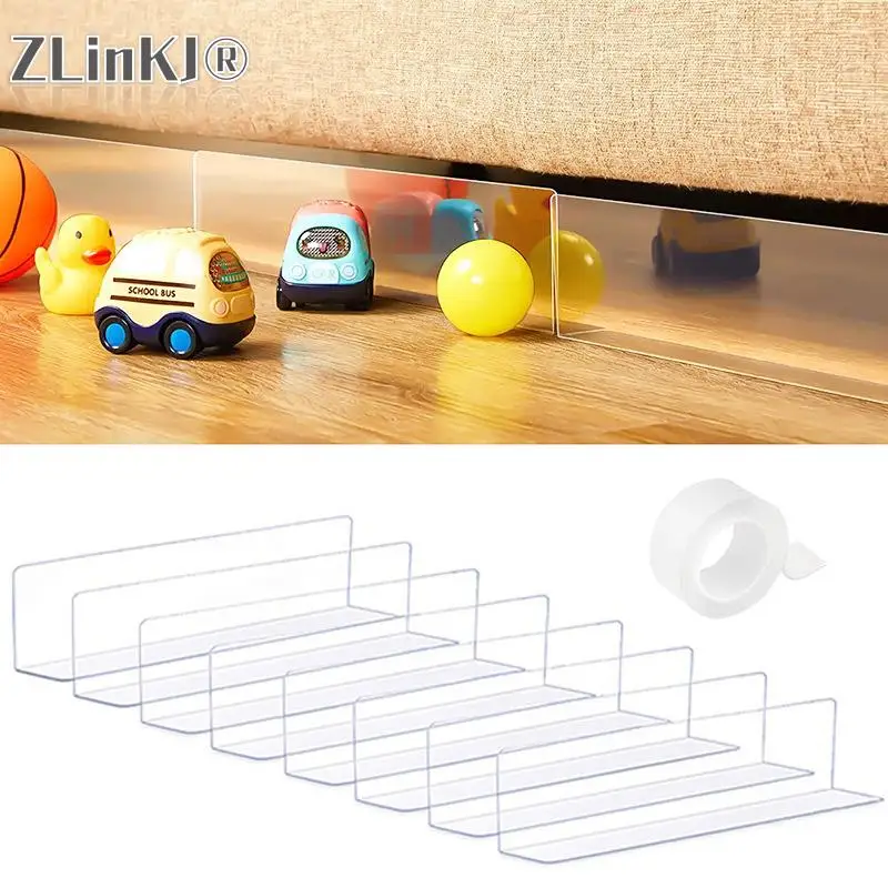 Adjustable Toy Blocker Bumper Under Couch Blocker Bed Bottom for Gap Bumper Adjustable Guards Furniture Pet Baffle Board