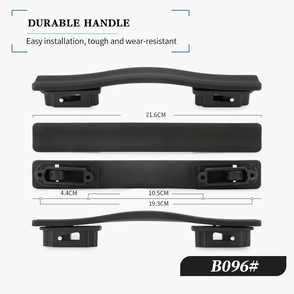Gepäck Hardware Koffer Reparatur Teile Griff Reise Fall Pull Koffer Hand Tragen Allgemeine Griff – Detail 5