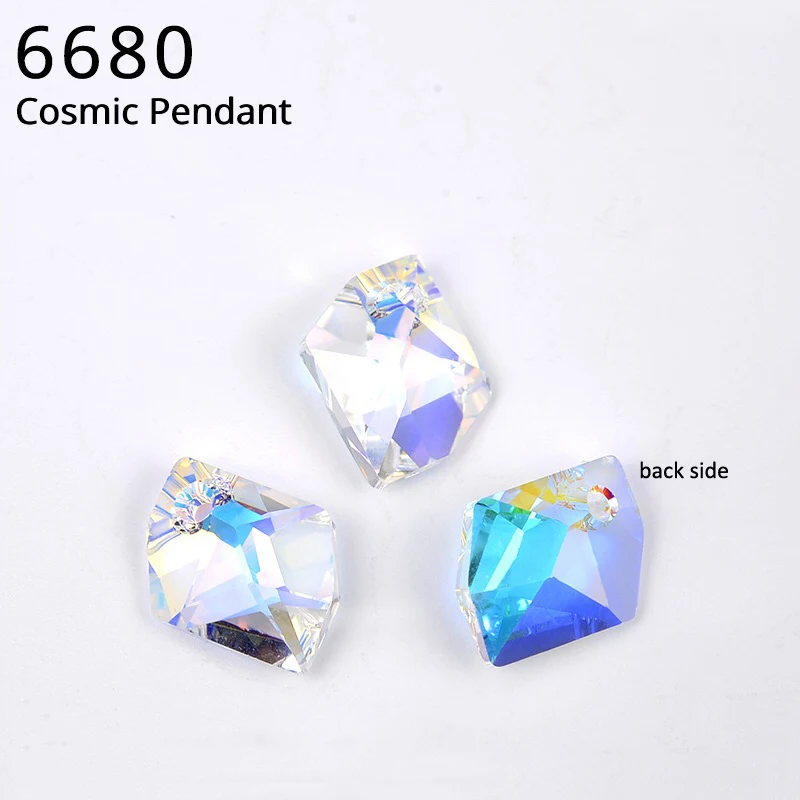 (1 piece) 6680 Cosmic Pendant Original Crystals from Austria Loose Beads Rhinestone for DIY Jewelry Making