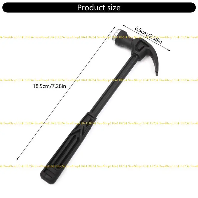 P9FB Small Claw Hammer with Plastic Handle for Improved Strength and Control