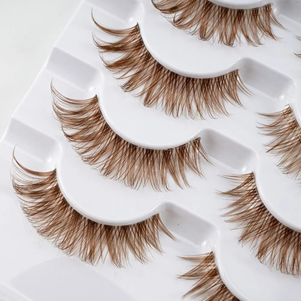 حار Wispy القط الرموش الصناعية C حليقة حجم وهمية لاش دراماتيكي رقيق وهمية الرموش رمش تمديد