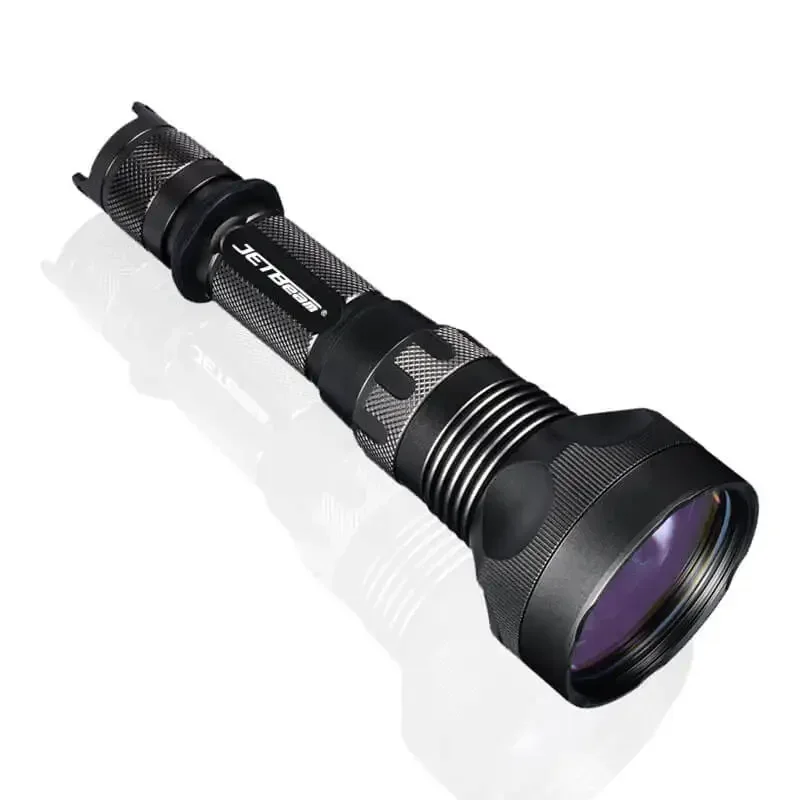 JETBeam RRT-M1X Laser LED Flashlight Maximum 4800 lumens projection distance 2300 meters maximum intensity 1322500 Candela