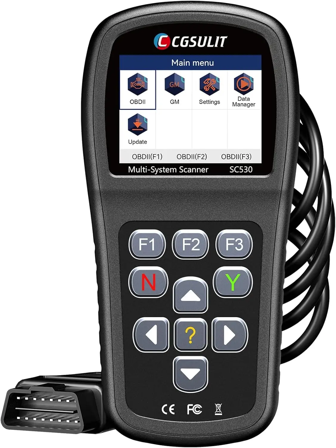 OBD2 Scanner for Chevy - Full System Diagnostic Tool with ABS, SRS, EPB, Oil Reset & Battery Registration