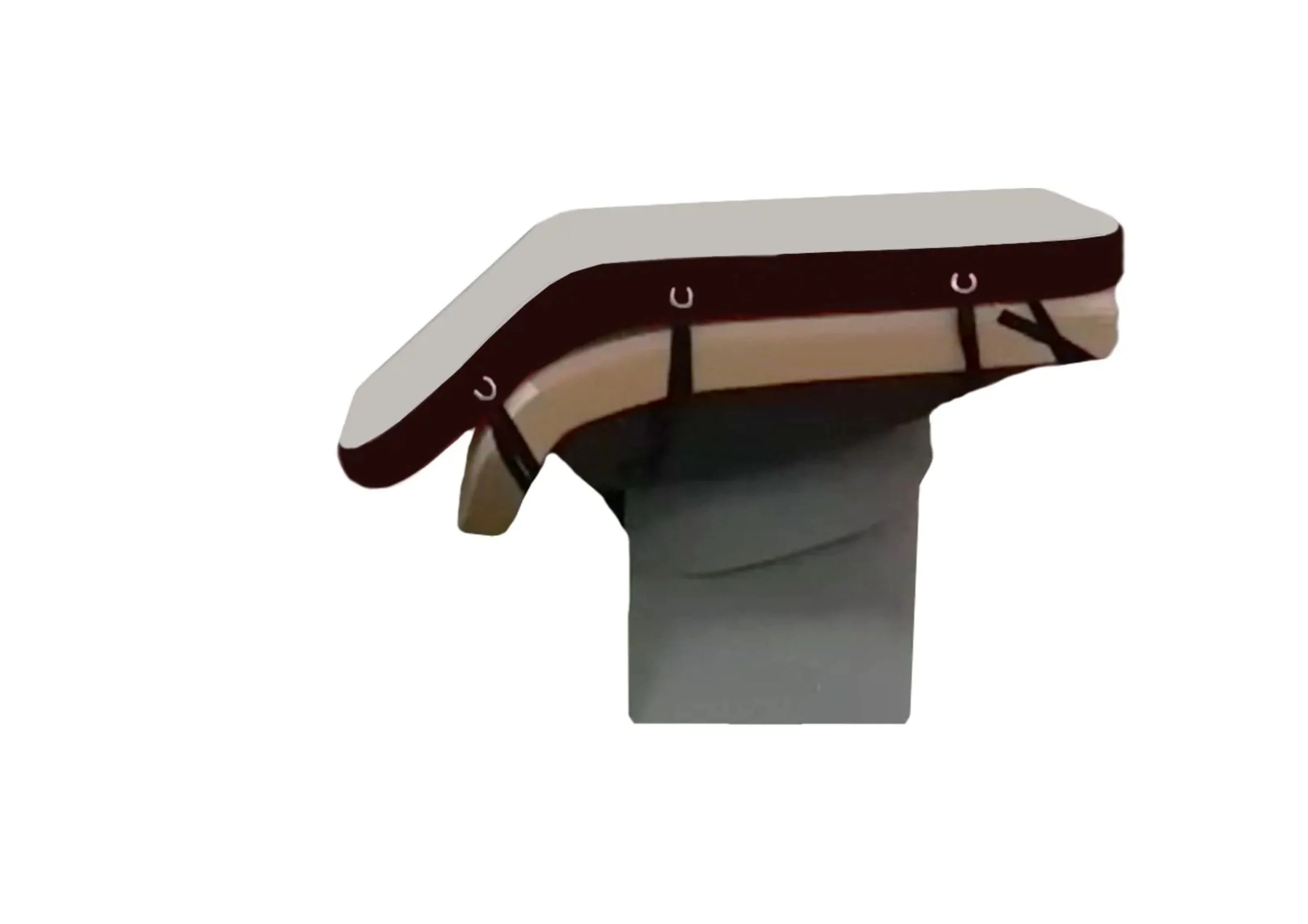 Inflatable PVC Gymnastics Mat with Springboard Gymnastic Bridge Helps Athletes Jump Air Cushion Fitness Mat