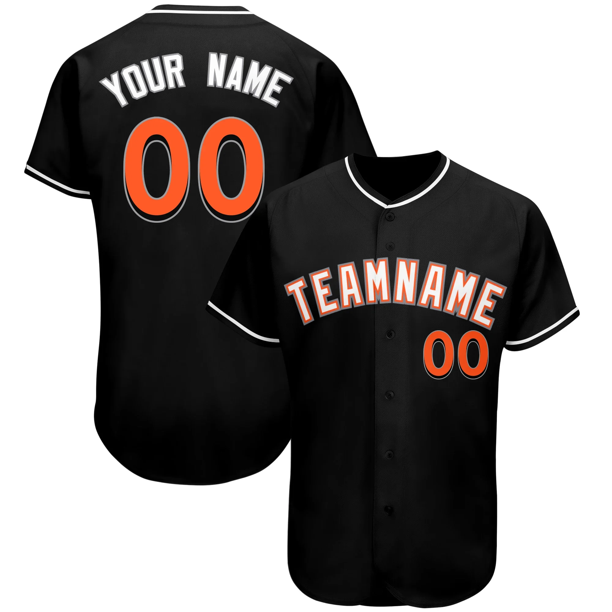 Personalized Custom Baseball Jersey Print Player Name Number Short Sleeve Baseball Shirt Outdoor Softball Training Shirt Fan Gif