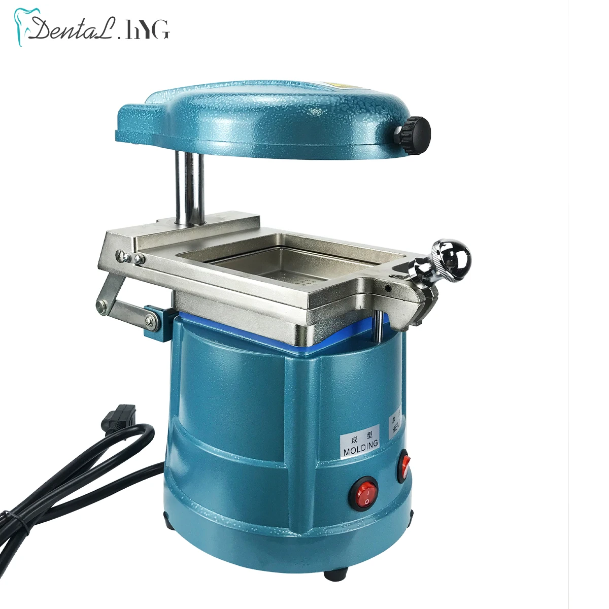 Dental Vacuum Forming Machine 110V/220V Thermoforming Machine With Steel Ball Dental Laboratory Oral Equipment Instrument