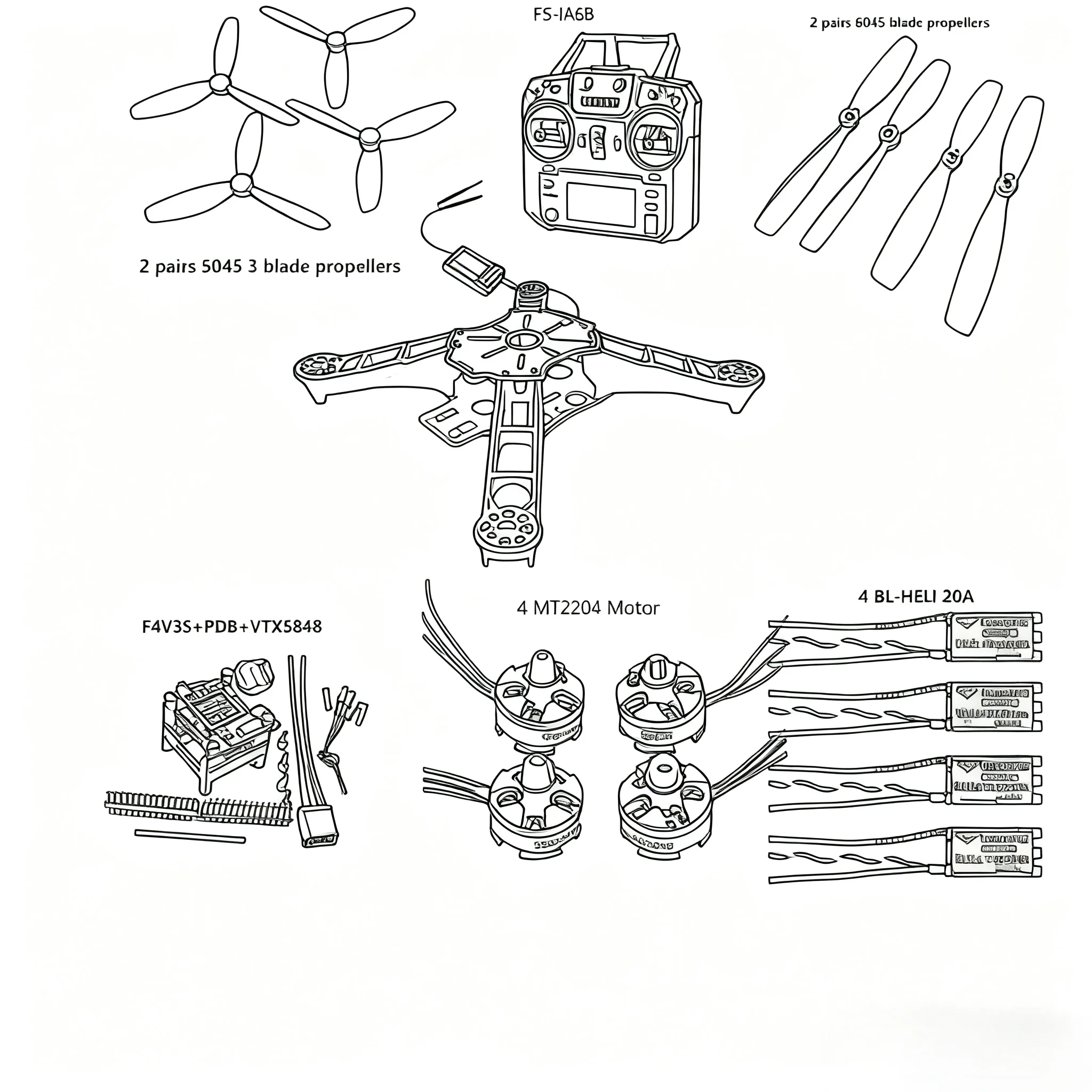 HanNiu F4V3S F4 V3 V3S LC Q250 INAV Betaflight フライトコントローラーボード 気圧計 OSD クアッドコプター RC ドローン FPV レーシング