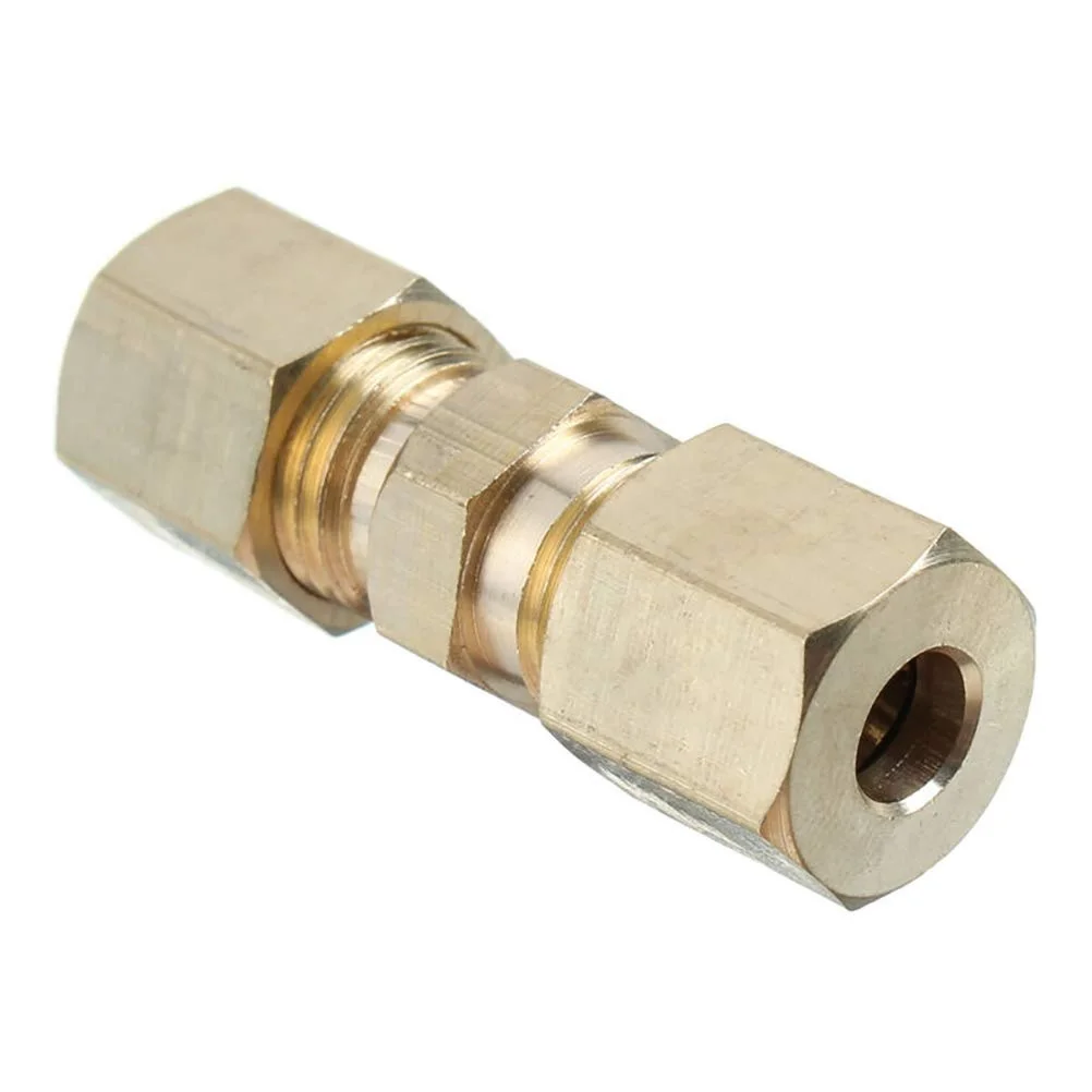 Compression Fitting Connector 3/16 inch OD Hydraulic Corrosion-Resistant and Durable Brake Line Assembly