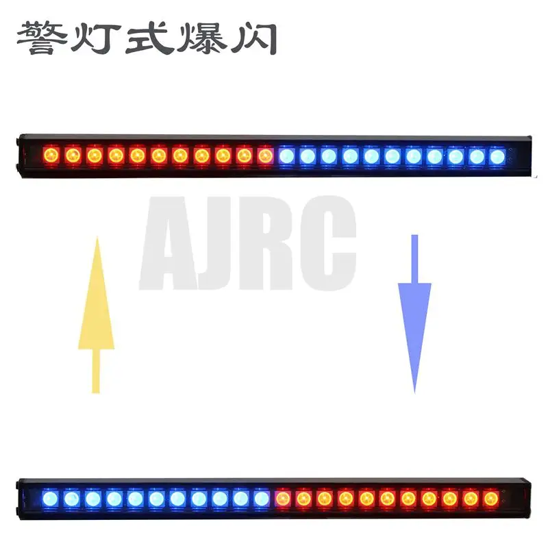 24led Rc شريط إضاءة علوي اللون ل 1/10 التحكم عن بعد الزاحف Scx10 90046 D90 Traxxas Trx-4