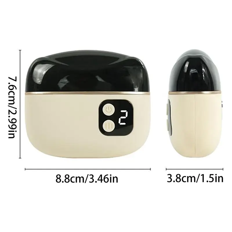 【ABODE】Cortadora de uñas eléctrica, recortadora de uñas automática con luz segura para bebés, niños pequeños, eliminación de uñas encarnadas