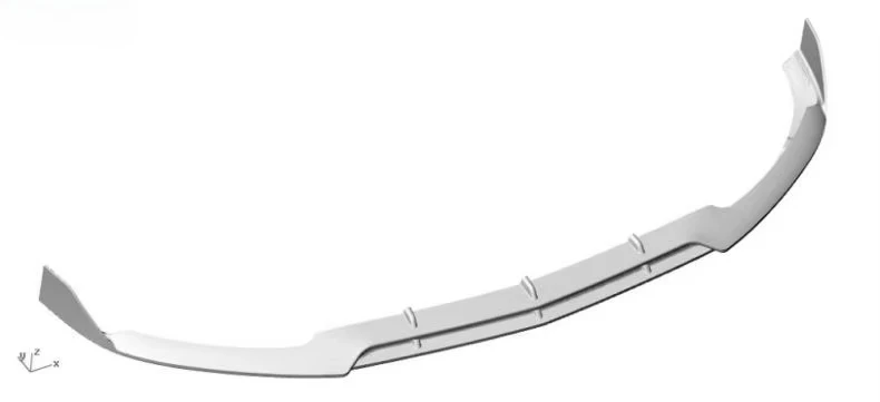 

RELI2 W205 C Class B Style Carbon Fiber Автомобильная передняя губа для Mercedes Benz W205 C63 AMG Sedan 4-Door 2015-2018