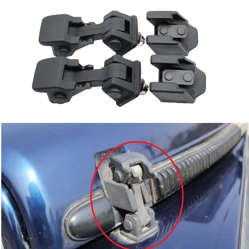 

For Jeep Wrangler TJ 1997-2006 Car Lock Hood Engine Latch Catch Cover 2PCS Exterior Hood Lock Covers Accessories