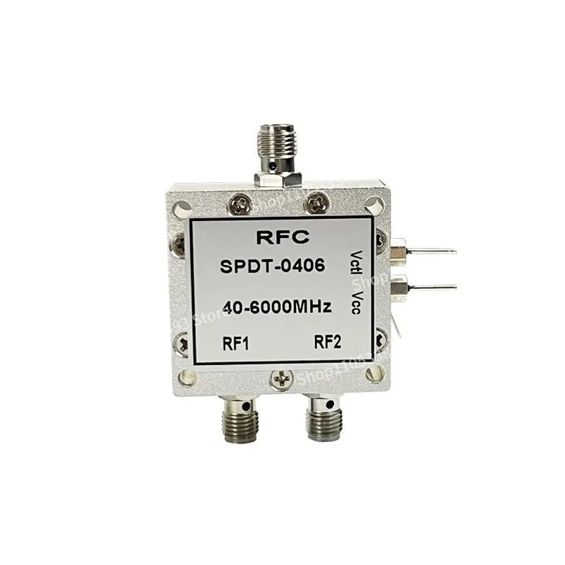 For 2-Channel RF Switch 0.04-6 GHz SPDT2.4G5.8G Signal Switch, Single Pole Double Throw Switch