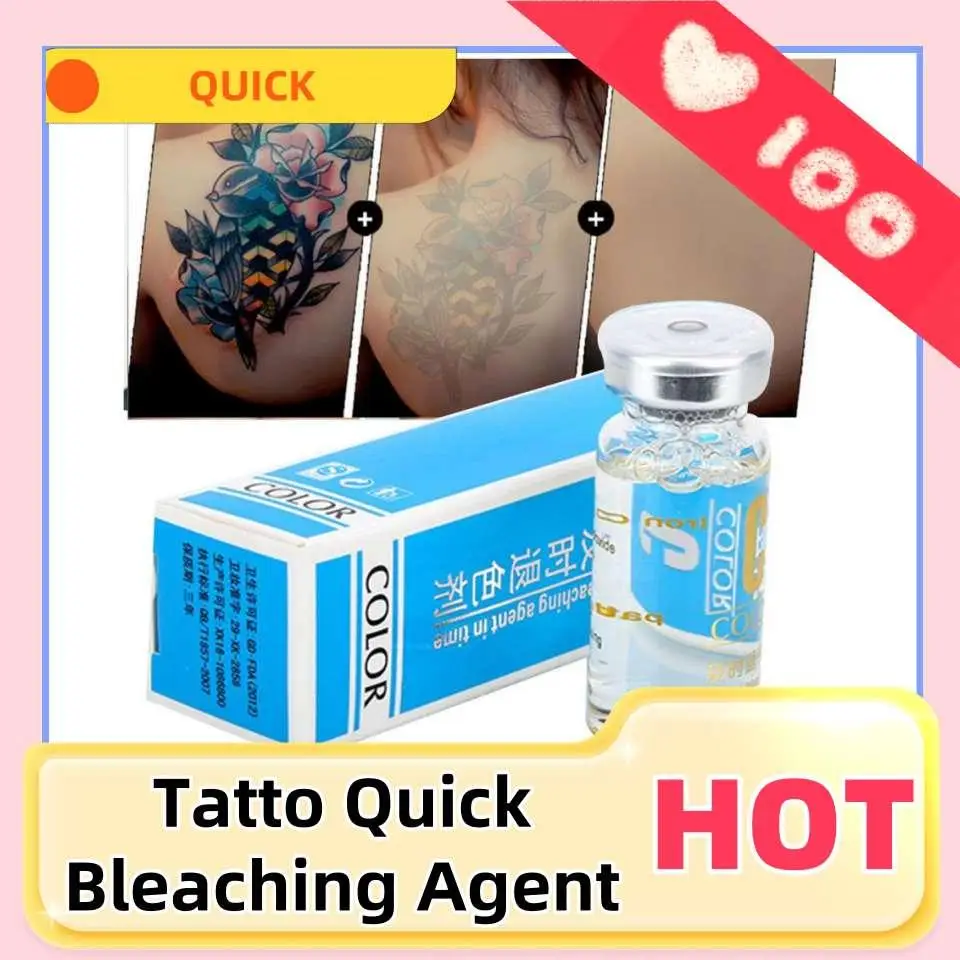 

10ml Quick Remove Tattoo Liqiud Microblading Tattoo Bleaching Corrector PMU Pigment Makeup Tattoo Removal Do Wholesale