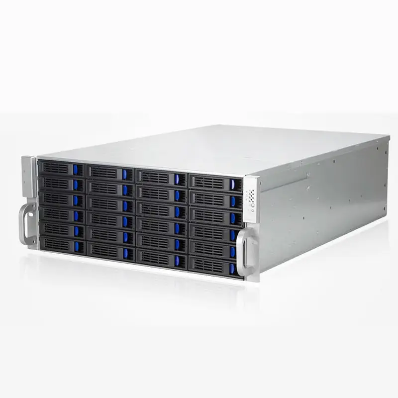 

Customized 4U server chassis 4U24 disk hot swap chassis Industrial NVR storage case NAS 4U gpu server chassis