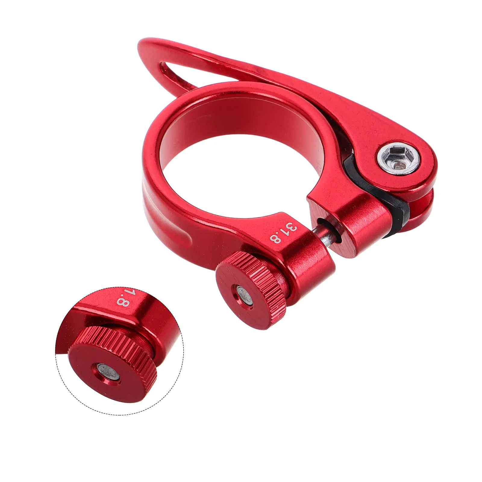 

Quick Release Seatpost Aluminum Alloy Bike Seat Clamp Lock For Mountain Electric Bicycle Easy Installation Saddle