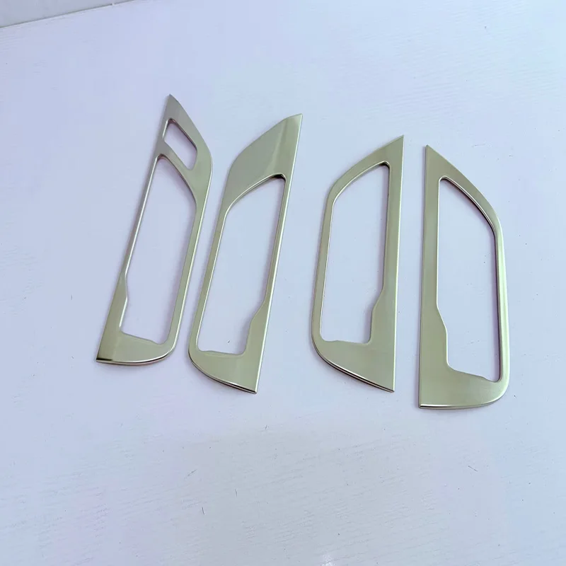 For Toyota Grand Highlander 2024 2025 ABS Carbon Fiber Car Front Reading Lights Cover Car Roof Reading Lamp Trim Sticker