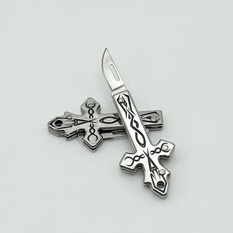 Portable Folding Multi-Functional Knife, Keychain Style, Pocket EDC Knife, Suitable for Various Daily Scenarios view 3