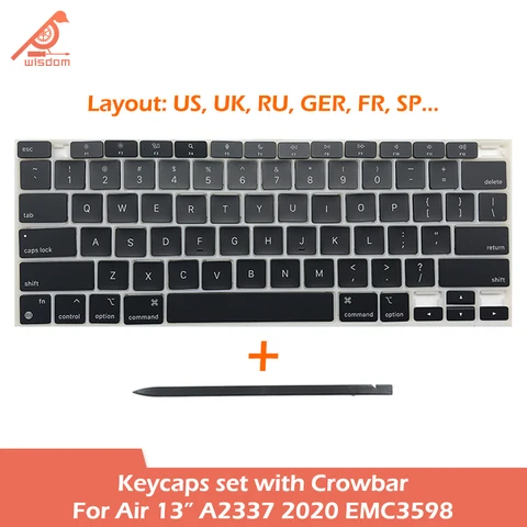 Ремонт клавиатуры для ноутбука A2337 Keycaps Keys для Macbook Air 13 клавиша macbook купить - №7