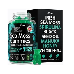 Irish seaweed gummies - detoxification and thyroid supplements for men and women - black seed oil